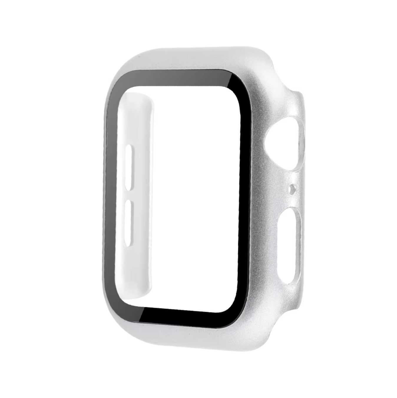 Watchloops Full Cover Case fuer Apple Watch Silber