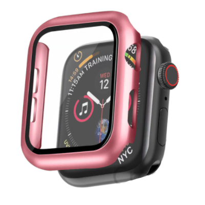Apple Watch PU Schutzhülle mit Glas