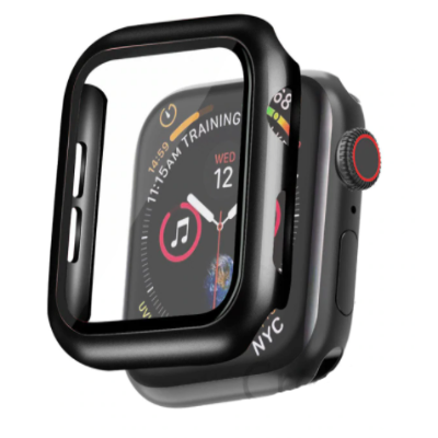 Apple Watch PU Schutzhülle mit Glas