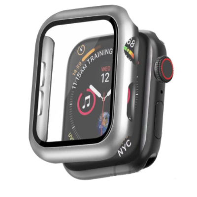 Apple Watch PU Schutzhülle mit Glas