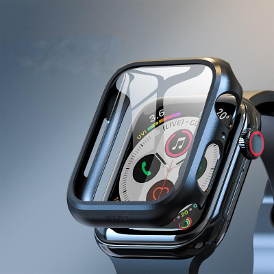 Apple Watch PU Schutzhülle mit Glas