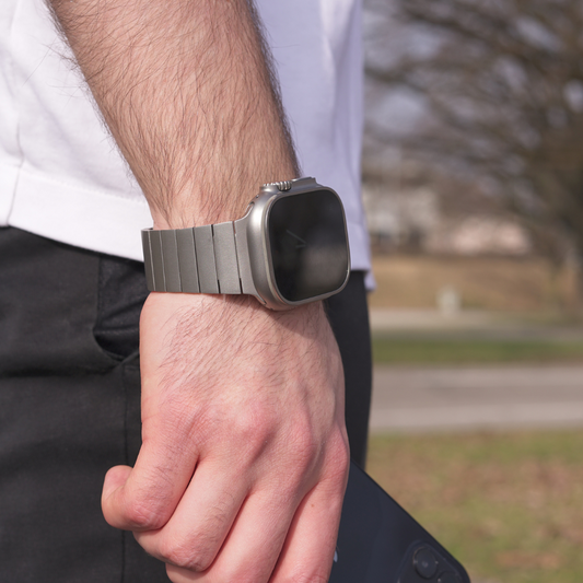 Watchloops Glieder Armband passend für Apple Watch