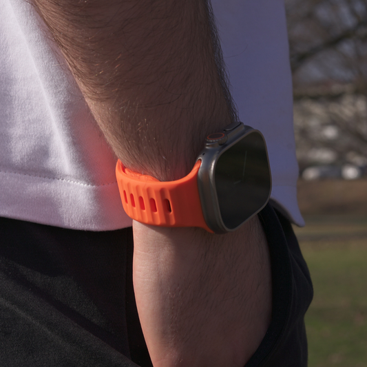 Watchloops Hyper Silikon Armband passend für Apple Watch