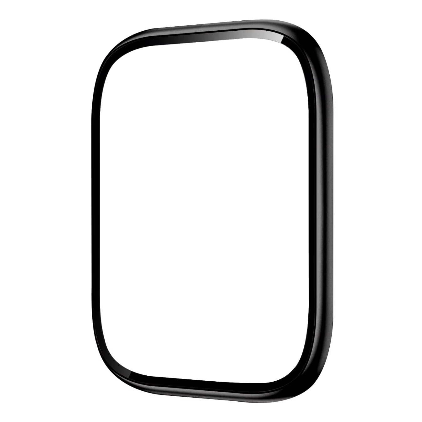 Watchloops Panzerglas mit Alu rahmen für Apple Watch