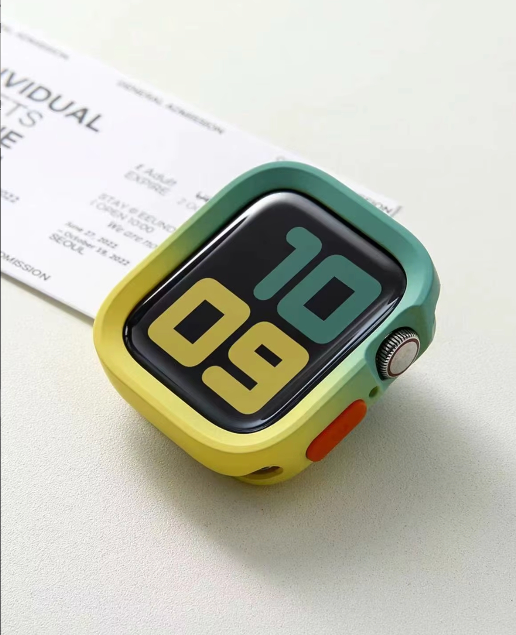 Watchloops Silikon Frame Case für Apple Watch