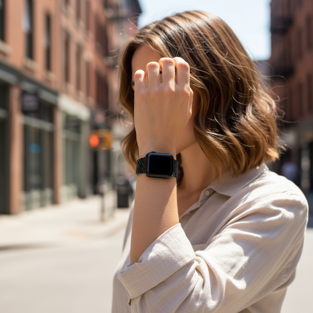 Watchloops Carbon Armband für Apple Watch