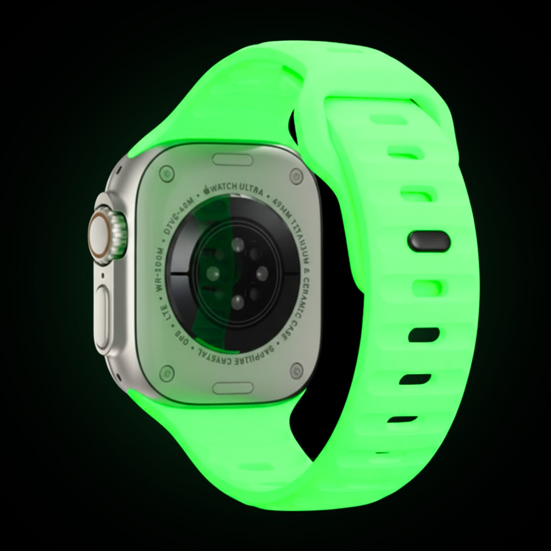 Watchloops Glow Band für Apple Watch – Leuchtendes Sportarmband