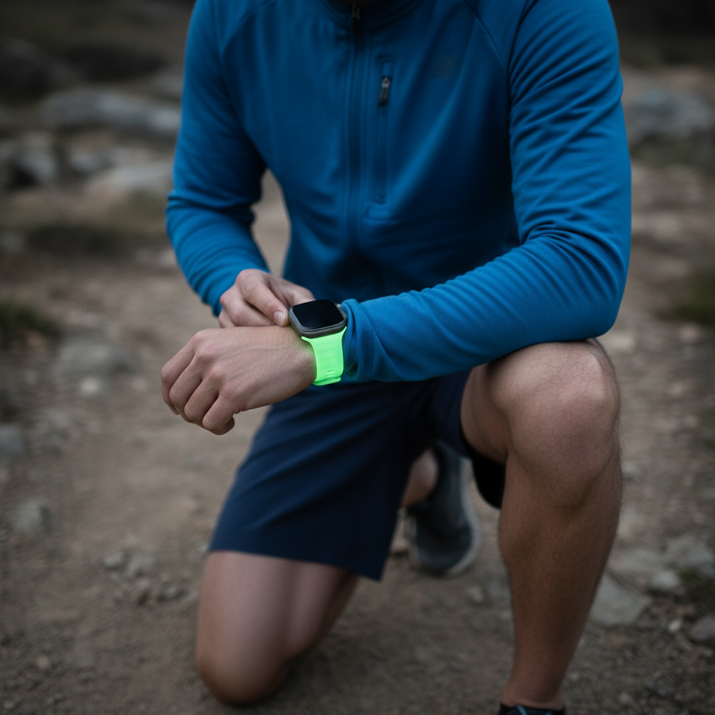 Watchloops Glow Band für Apple Watch – Leuchtendes Sportarmband