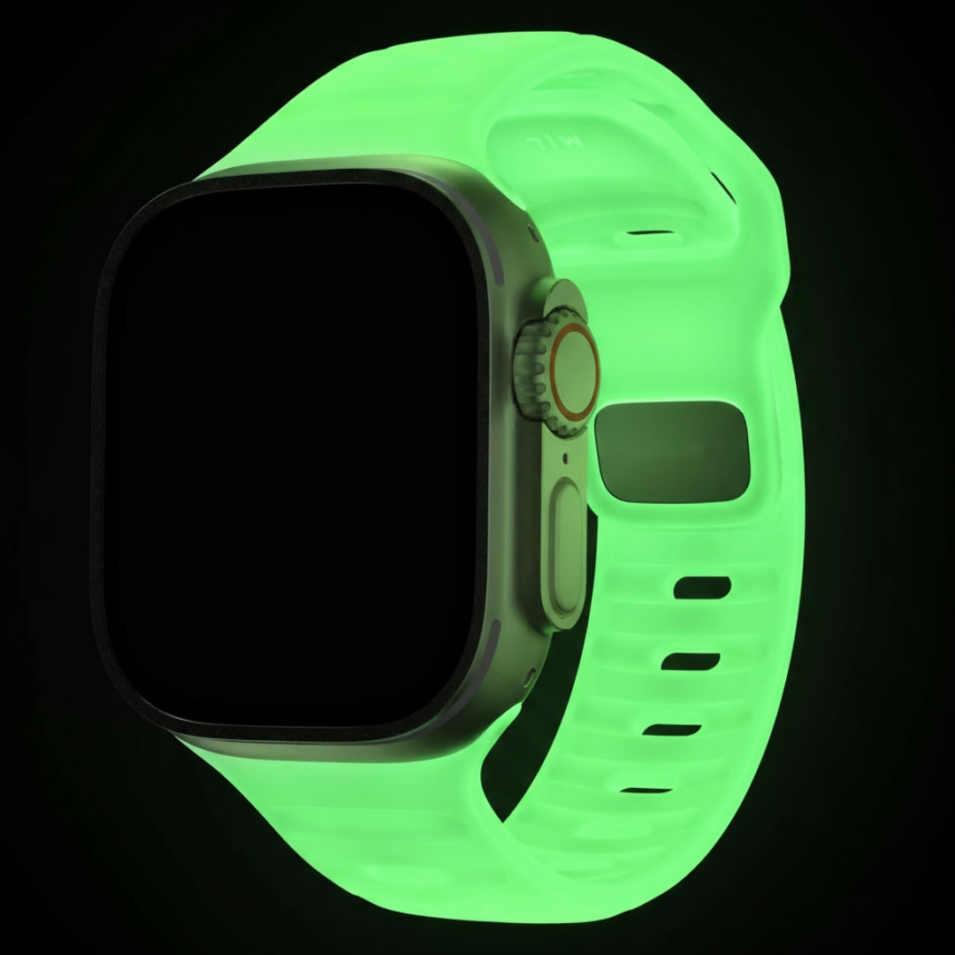 Watchloops Glow Band für Apple Watch – Leuchtendes Sportarmband