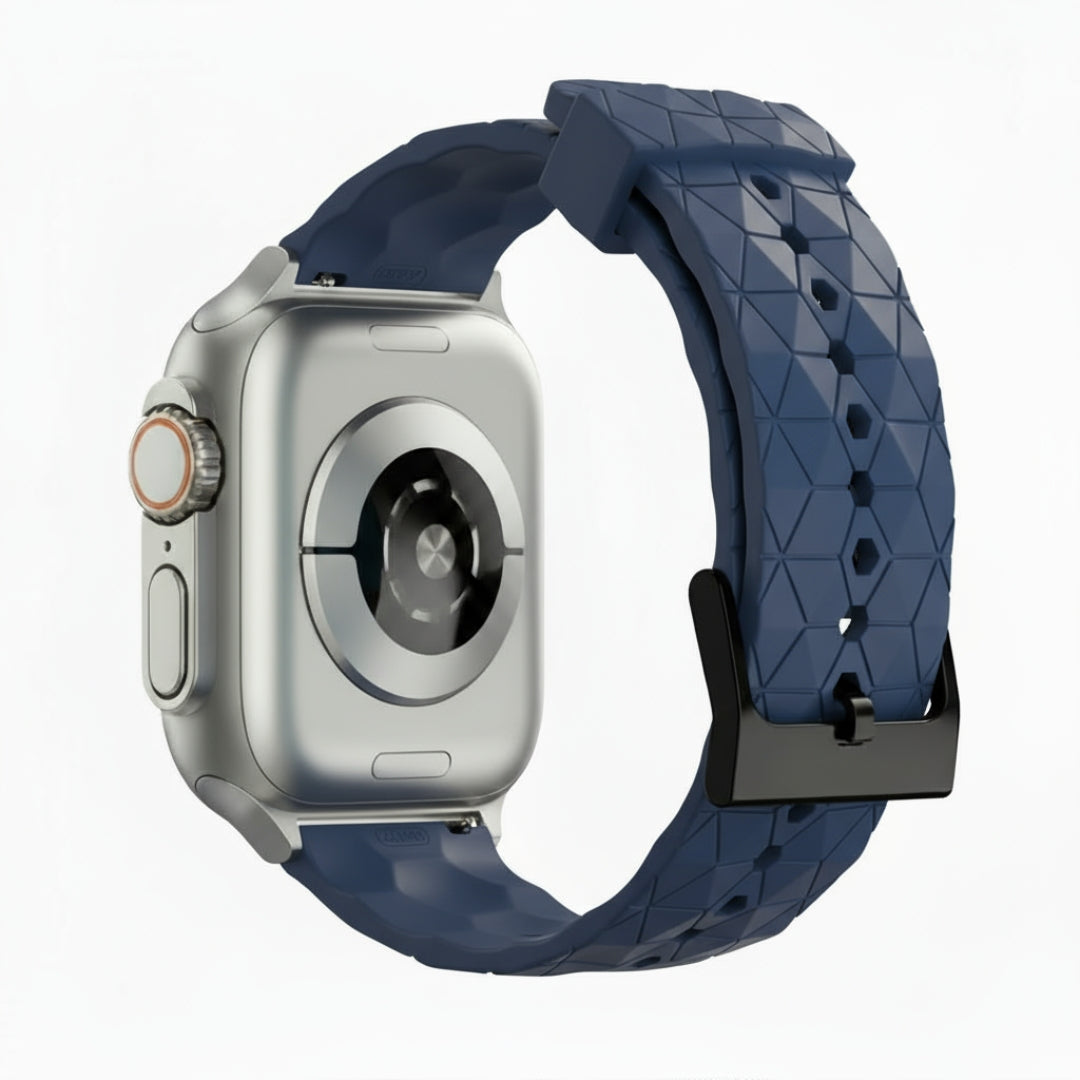 Watchloops Haxagon Silikon Armband für Apple Watch