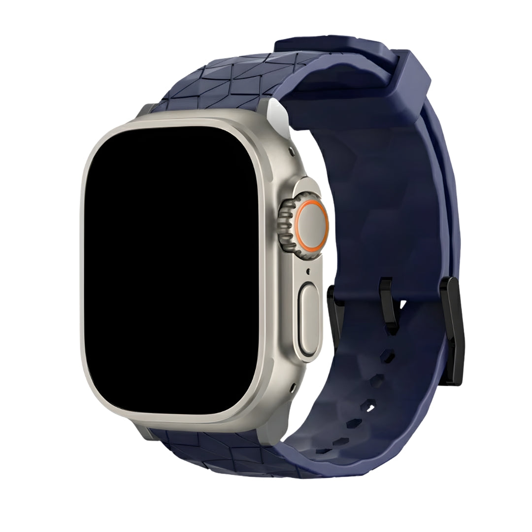 Watchloops Haxagon Silikon Armband für Apple Watch