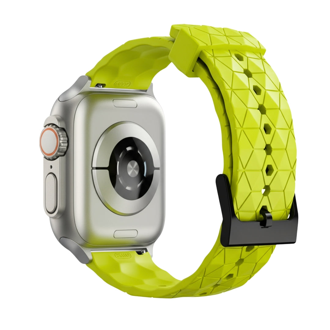 Watchloops Haxagon Silikon Armband für Apple Watch