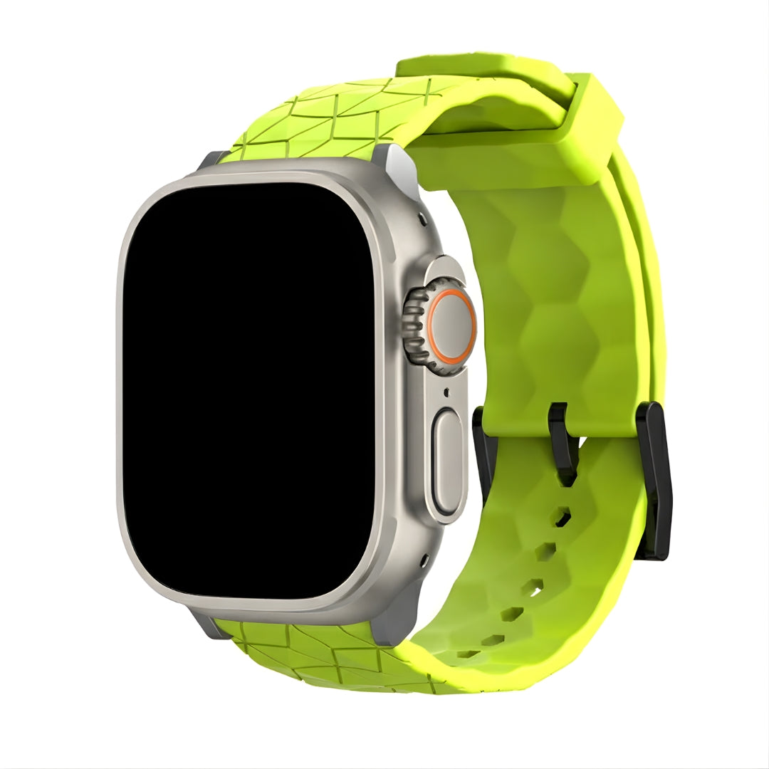 Watchloops Haxagon Silikon Armband für Apple Watch