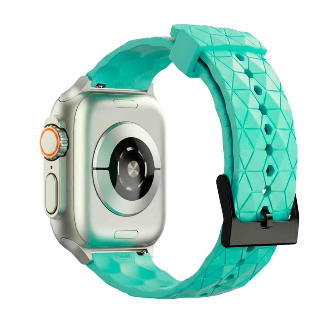 Watchloops Haxagon Silikon Armband für Apple Watch