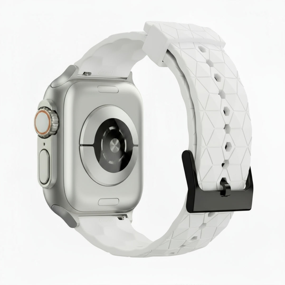 Watchloops Haxagon Silikon Armband für Apple Watch