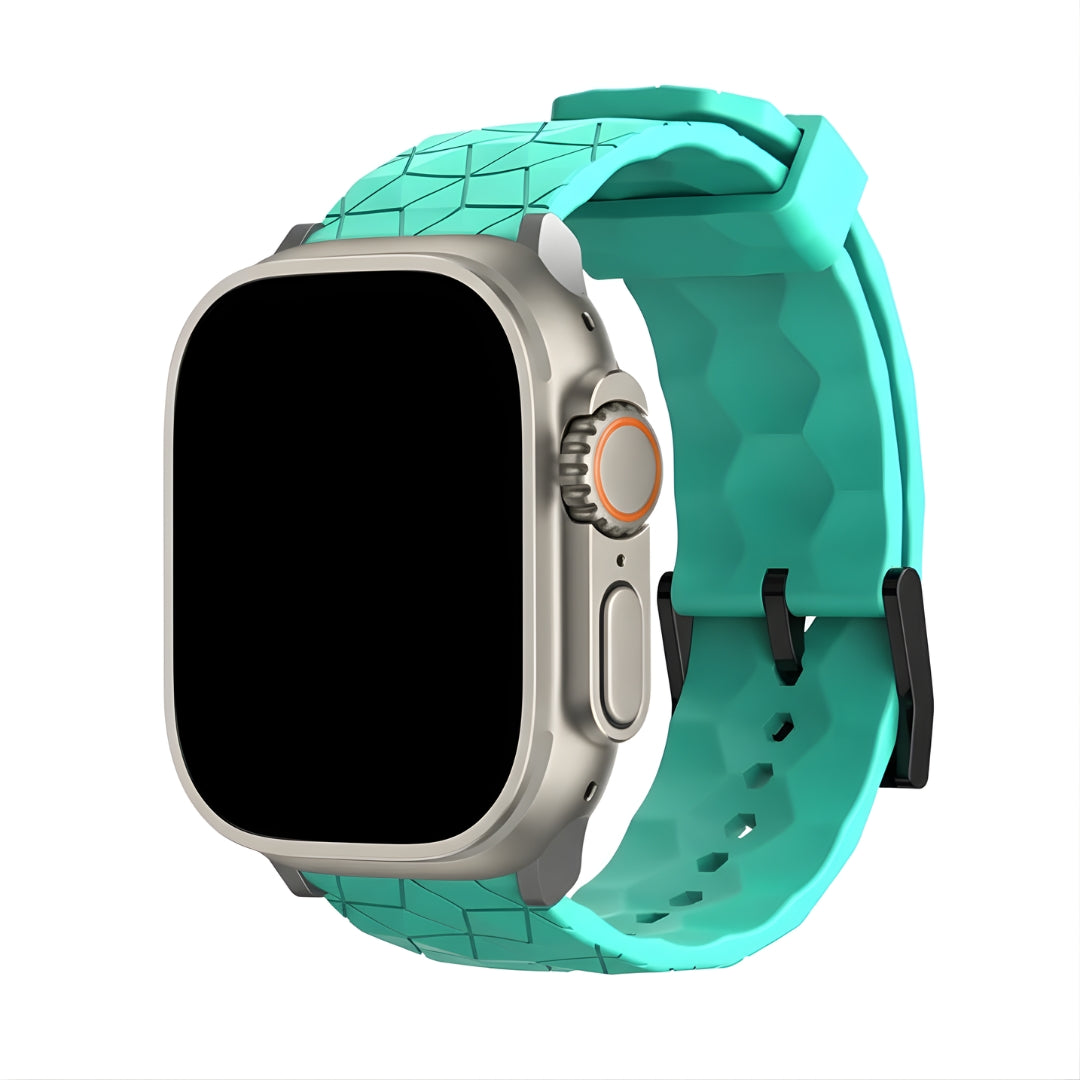 Watchloops Haxagon Silikon Armband für Apple Watch