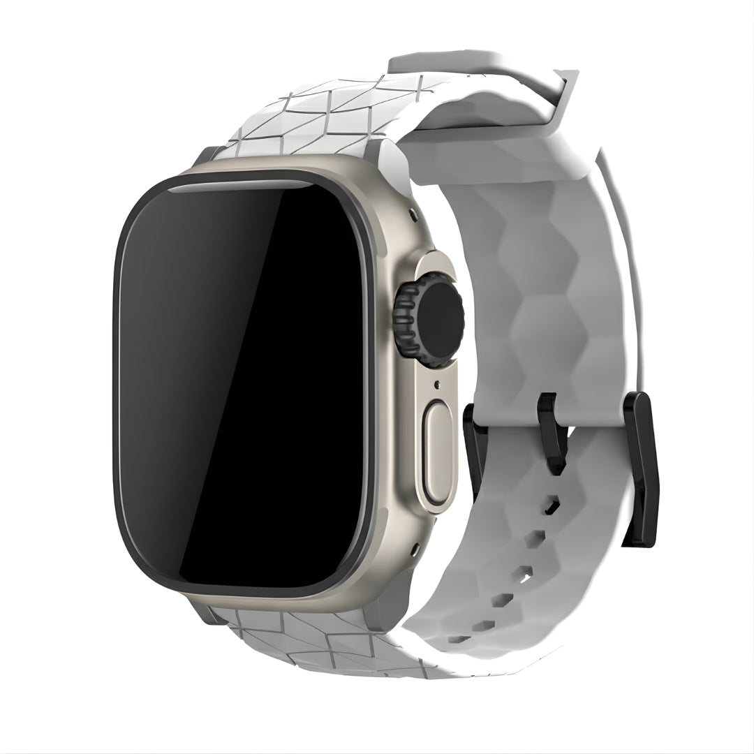 Watchloops Haxagon Silikon Armband für Apple Watch