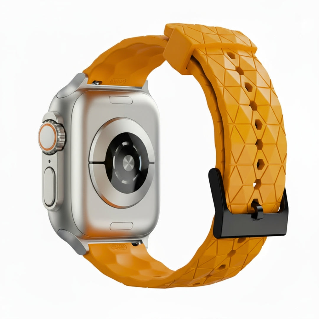 Watchloops Haxagon Silikon Armband für Apple Watch