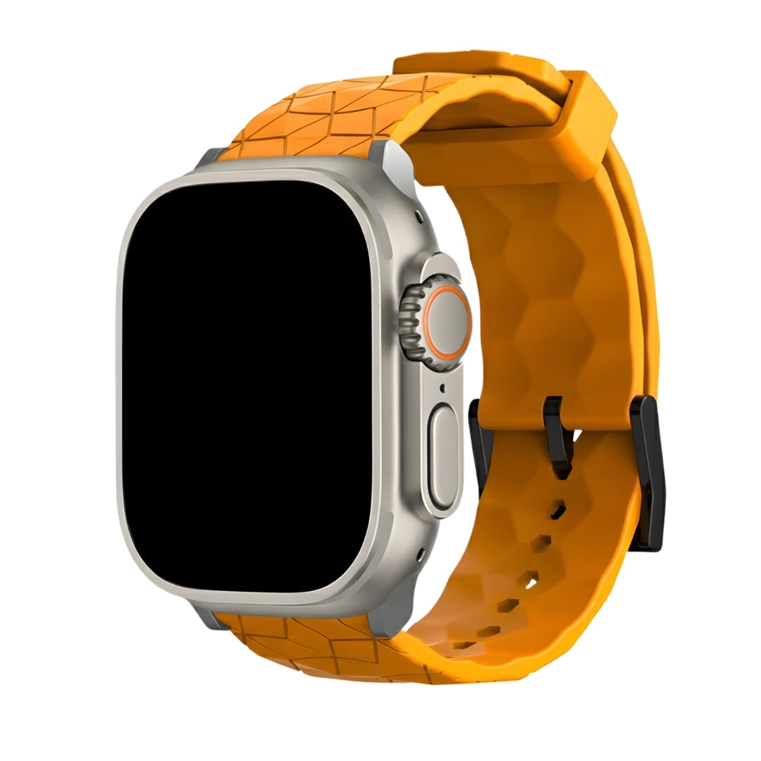 Watchloops Haxagon Silikon Armband für Apple Watch