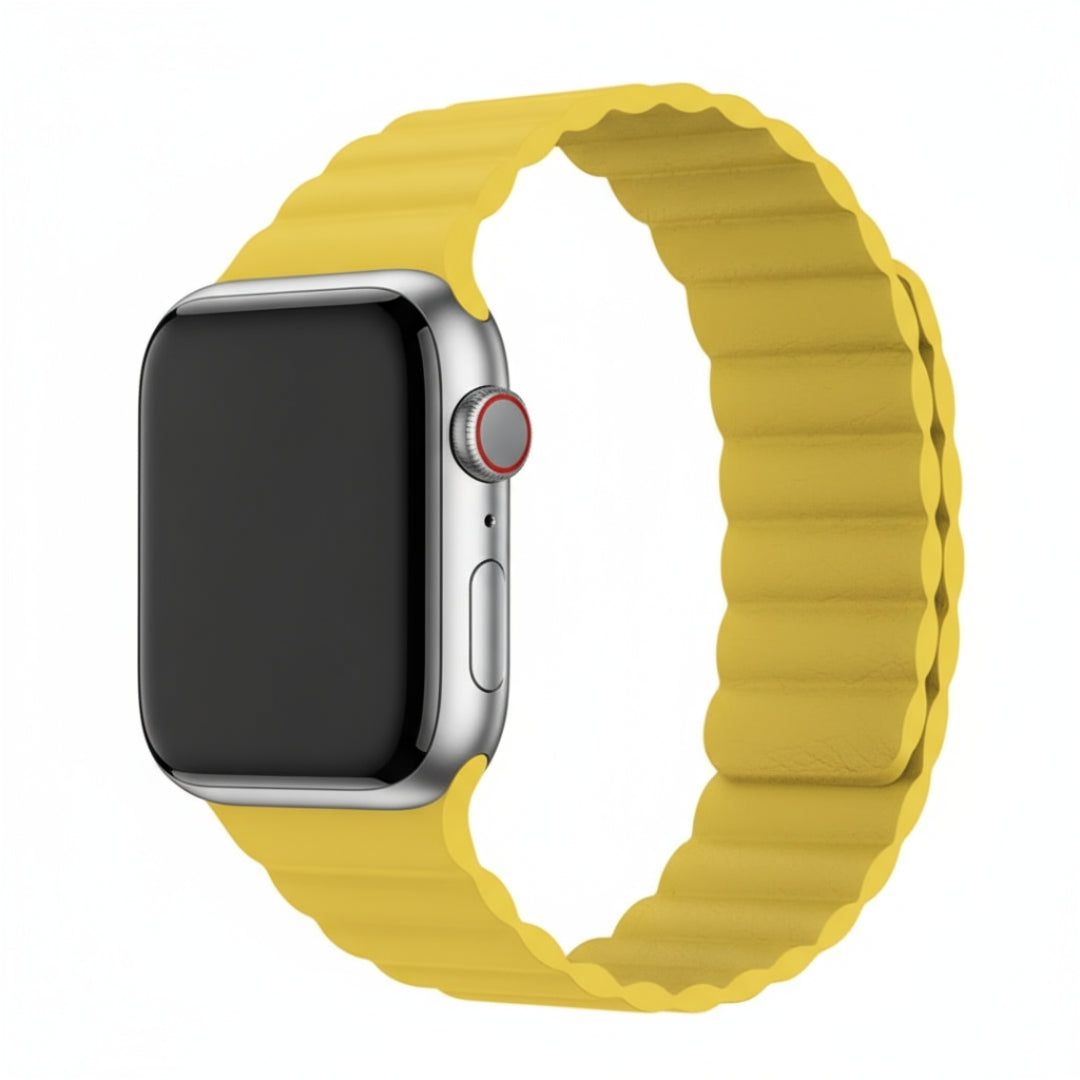 Watchloops Magnetic Leder Armband für Apple Watch