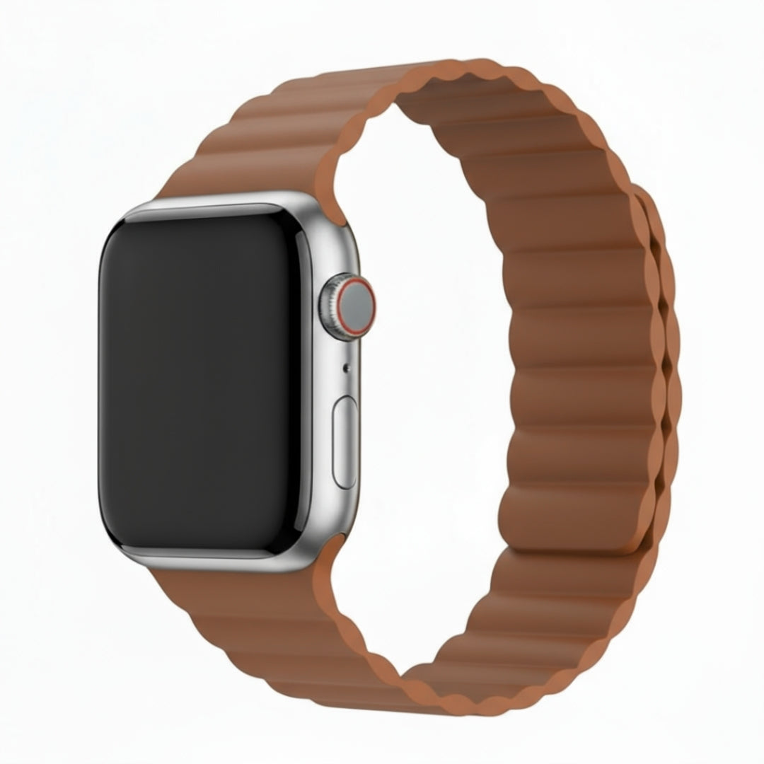 Watchloops Magnetic Leder Armband für Apple Watch