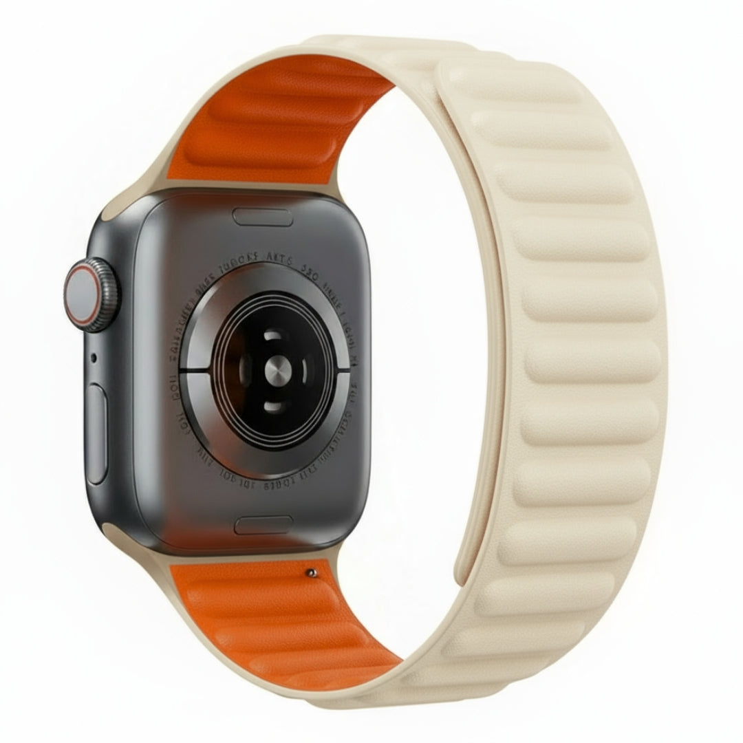 Watchloops Magnetic Leder Plus Armband für Apple Watch