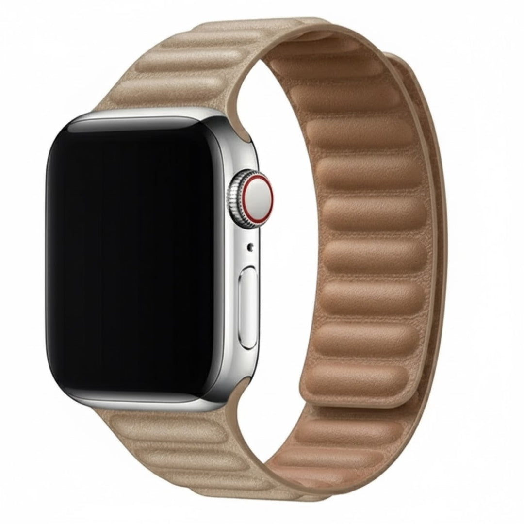 Watchloops Magnetic Leder Plus Armband für Apple Watch
