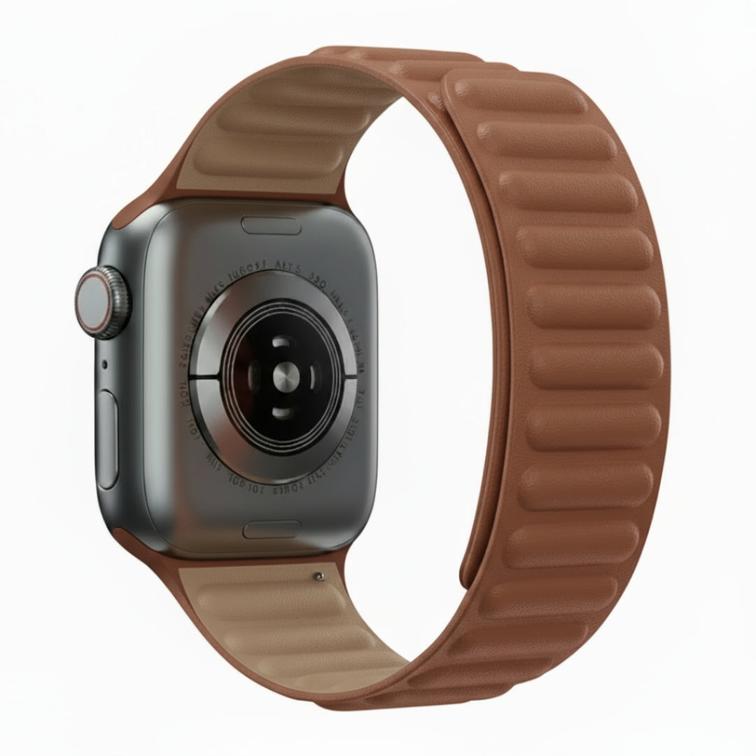 Watchloops Magnetic Leder Plus Armband für Apple Watch