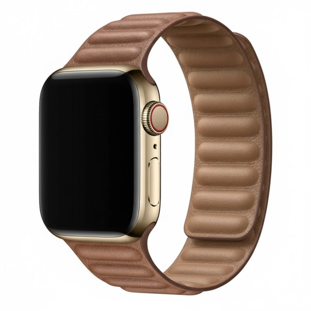 Watchloops Magnetic Leder Plus Armband für Apple Watch