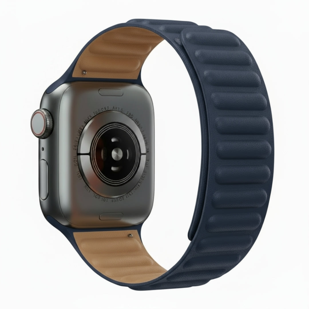 Watchloops Magnetic Leder Plus Armband für Apple Watch