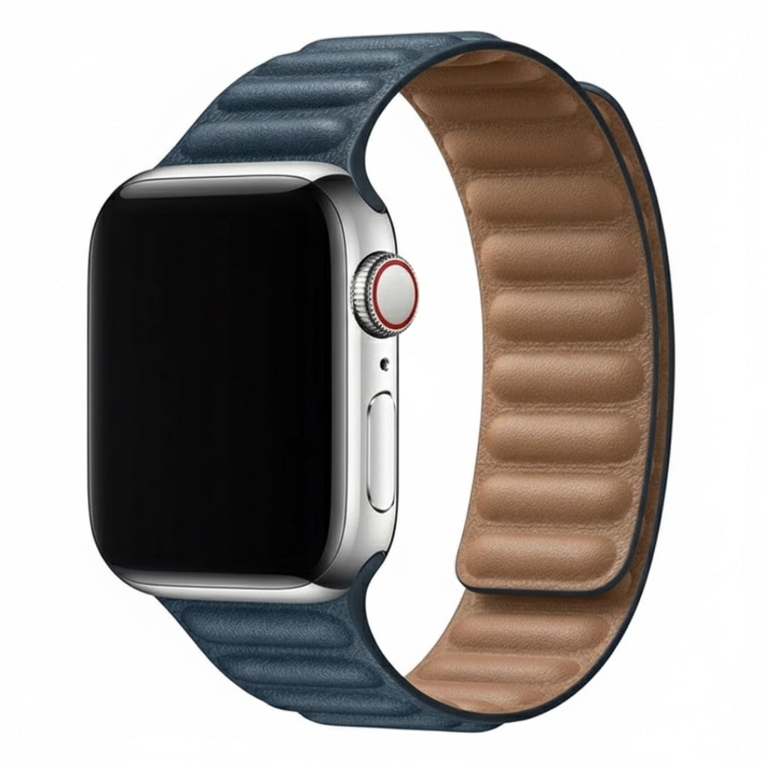 Watchloops Magnetic Leder Plus Armband für Apple Watch