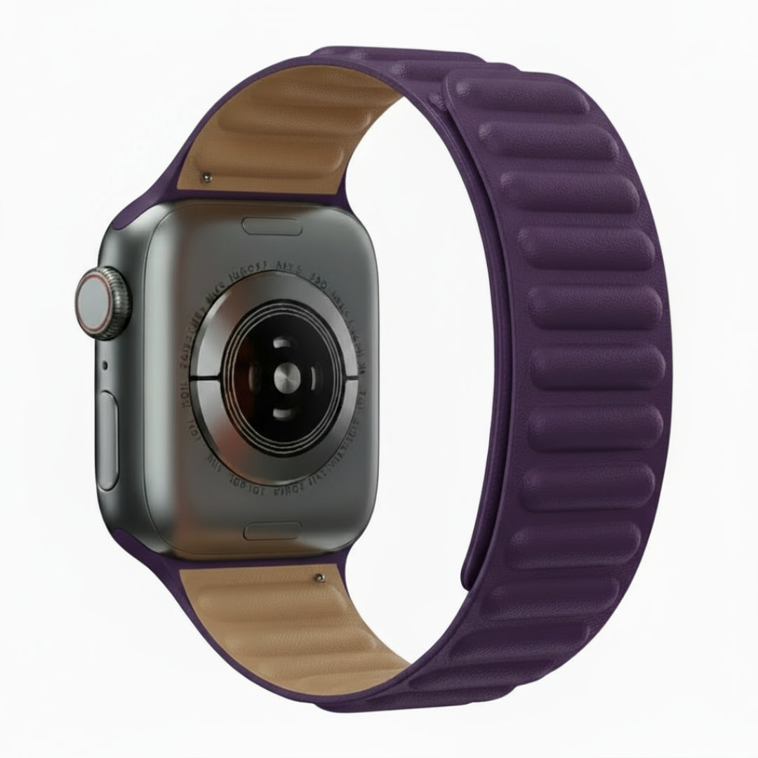 Watchloops Magnetic Leder Plus Armband für Apple Watch