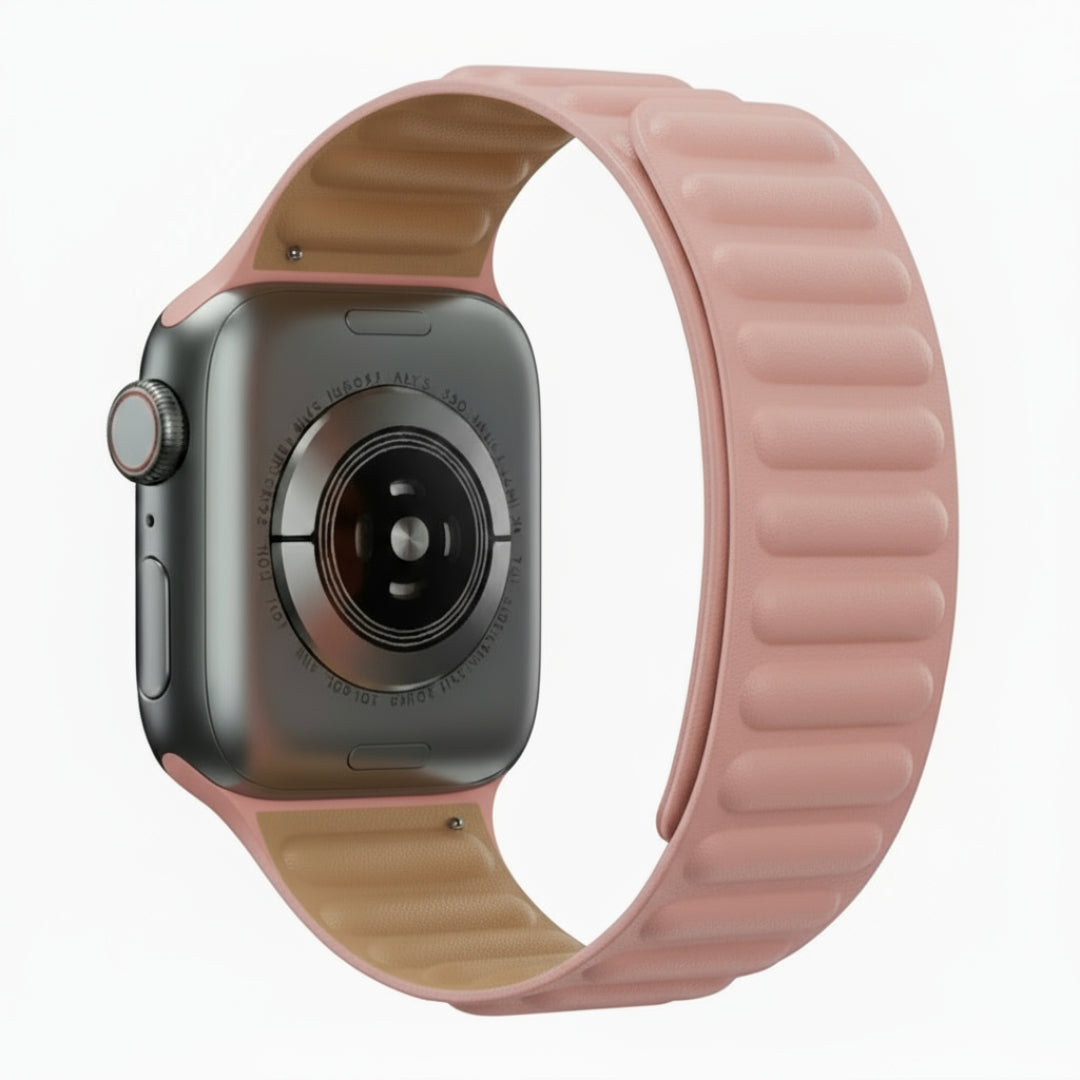 Watchloops Magnetic Leder Plus Armband für Apple Watch