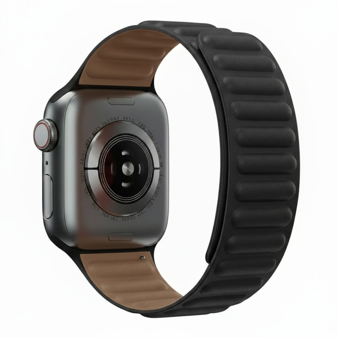 Watchloops Magnetic Leder Plus Armband für Apple Watch
