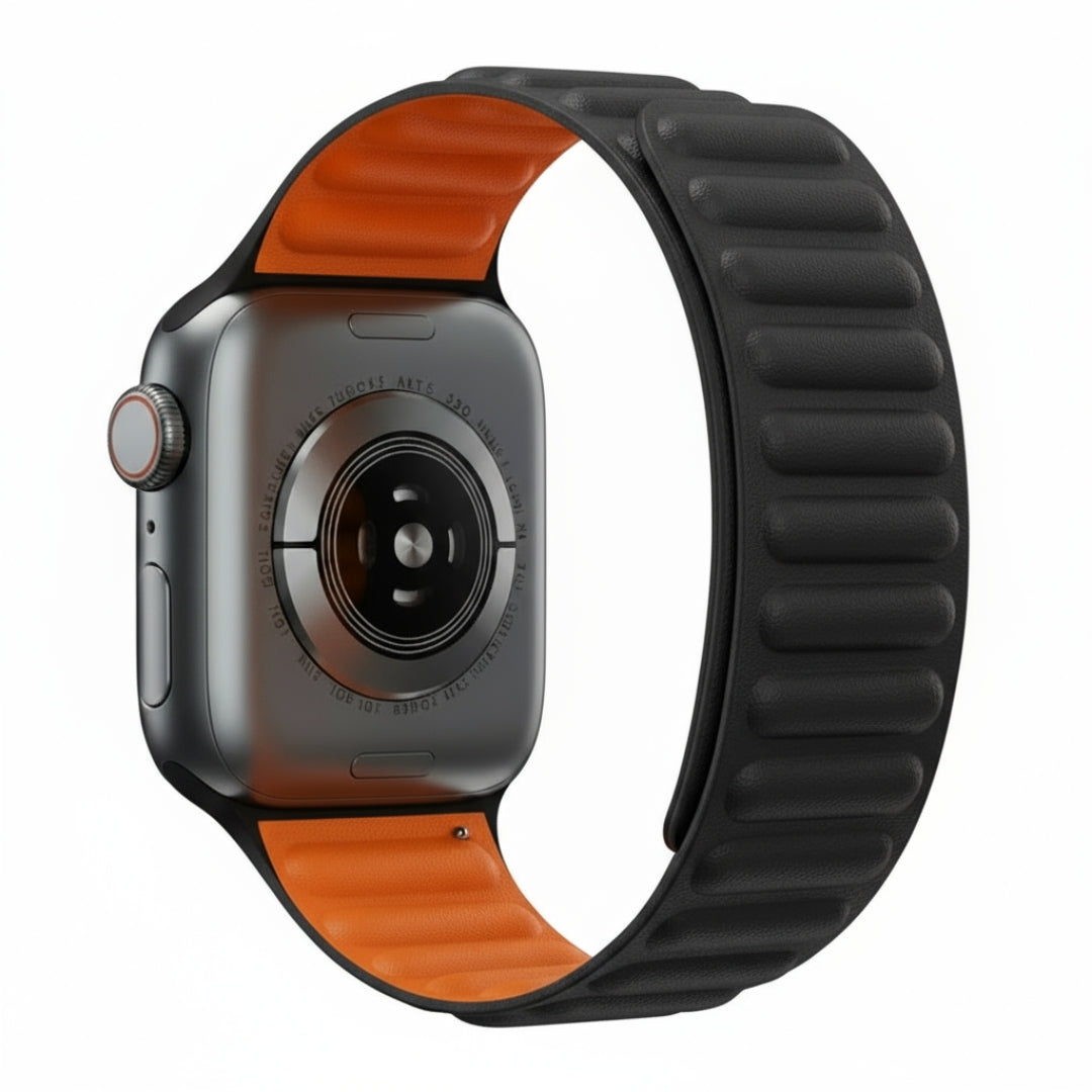 Watchloops Magnetic Leder Plus Armband für Apple Watch