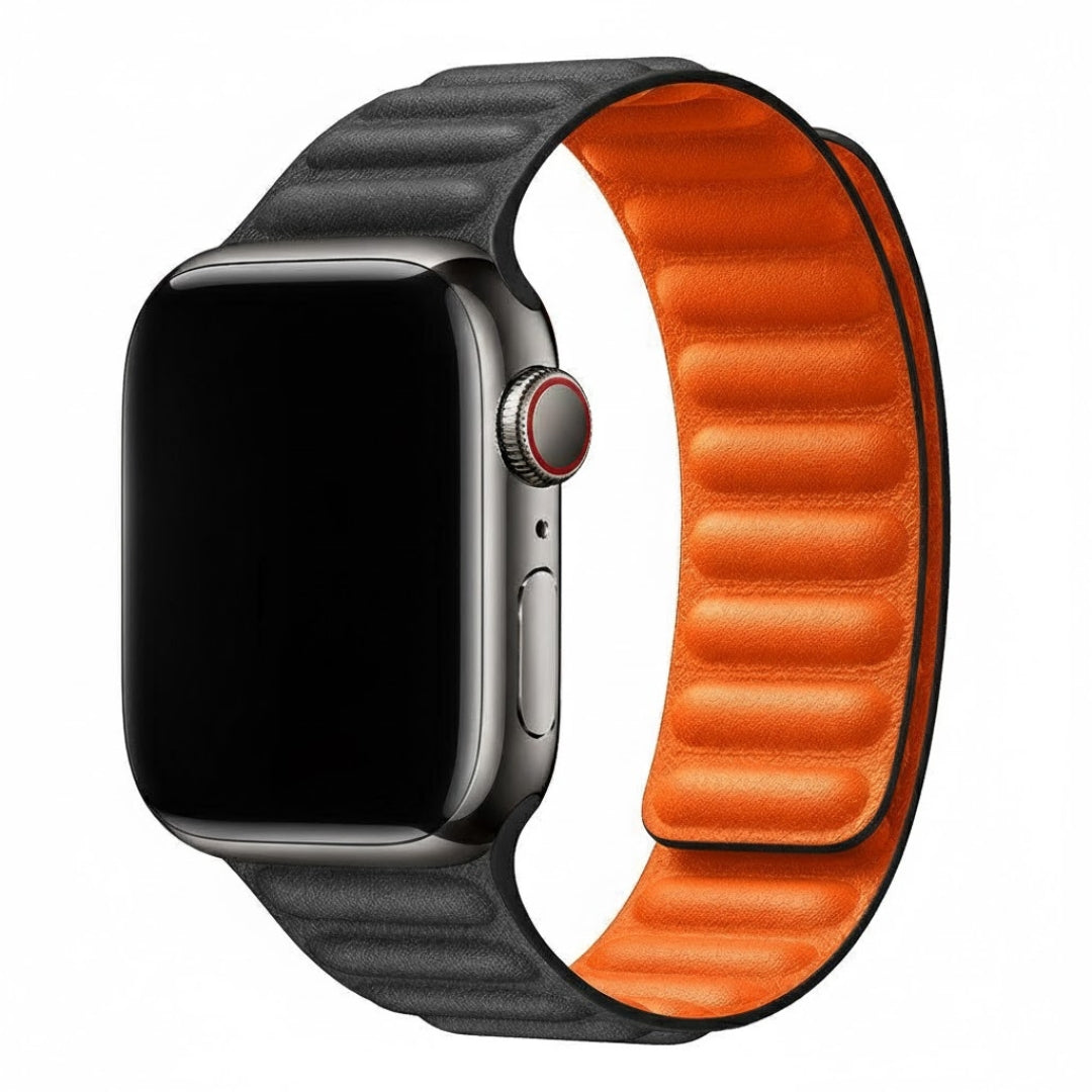 Watchloops Magnetic Leder Plus Armband für Apple Watch