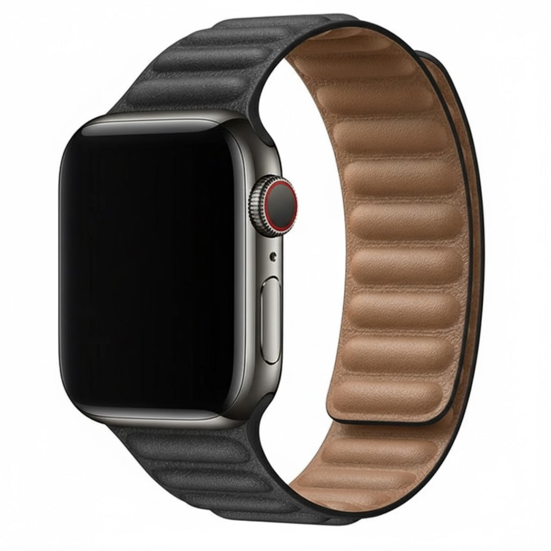 Watchloops Magnetic Leder Plus Armband für Apple Watch