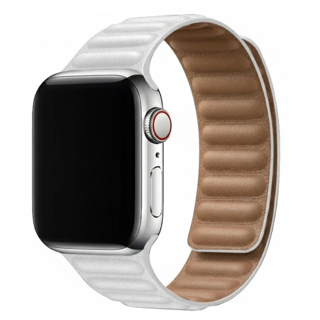Watchloops Magnetic Leder Plus Armband für Apple Watch