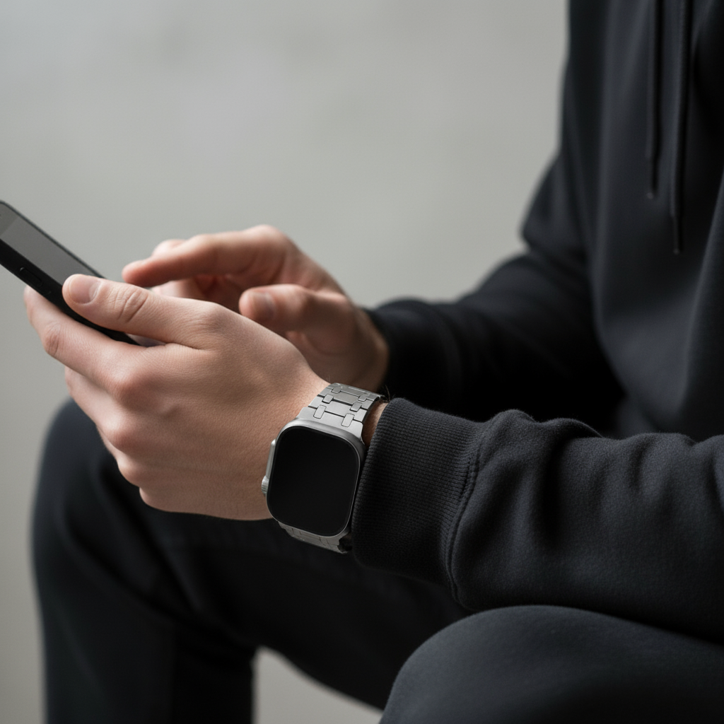 Watchloops ONYX Armband passend für Apple Watch