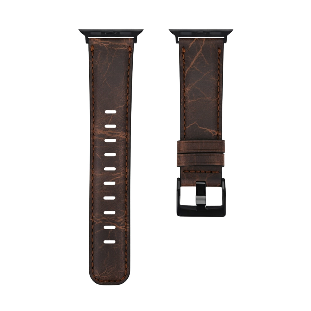 <transcy>Apple Watch bracelet &quot;retro cattle leather&quot;</transcy>