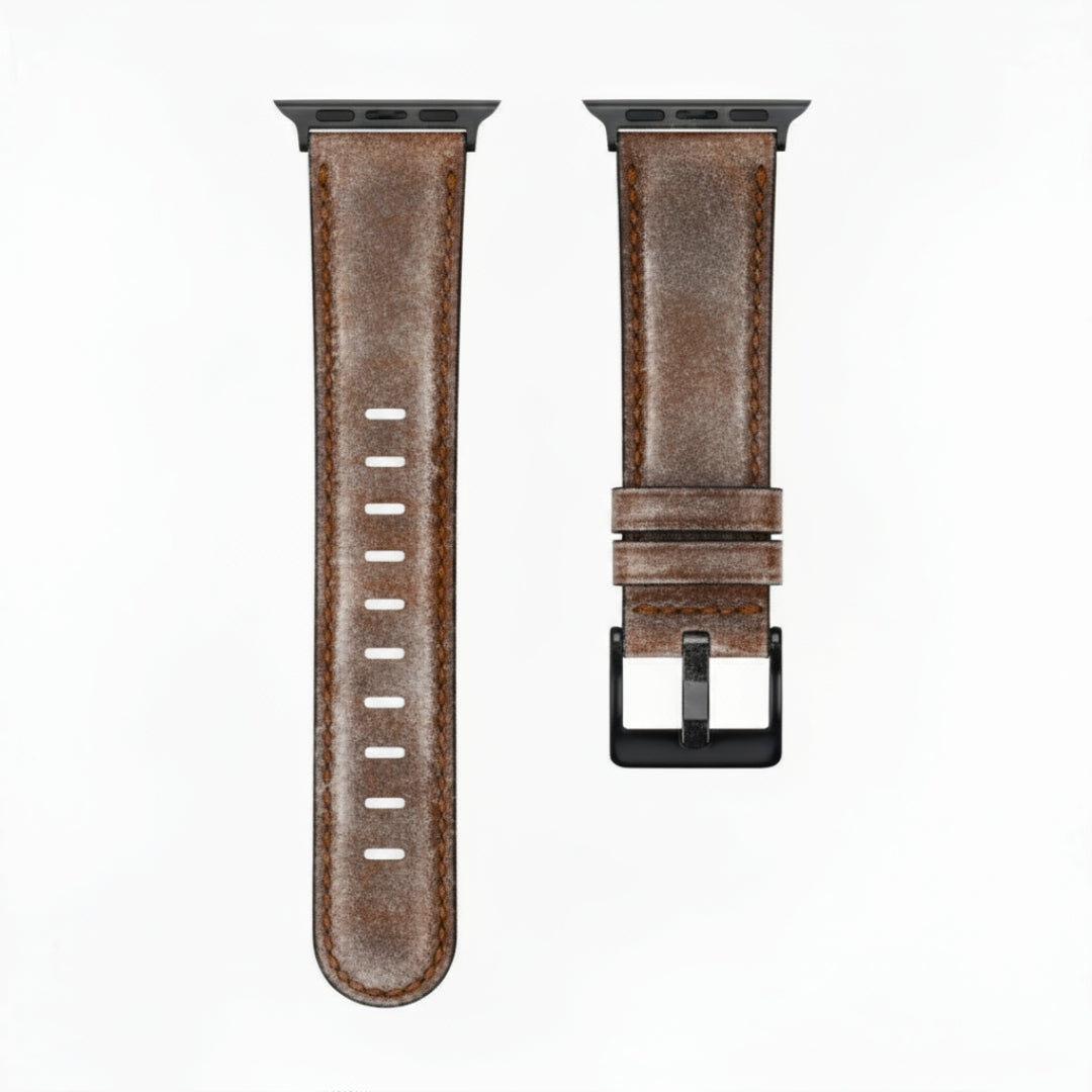 <transcy>Apple Watch bracelet &quot;retro cattle leather&quot;</transcy>