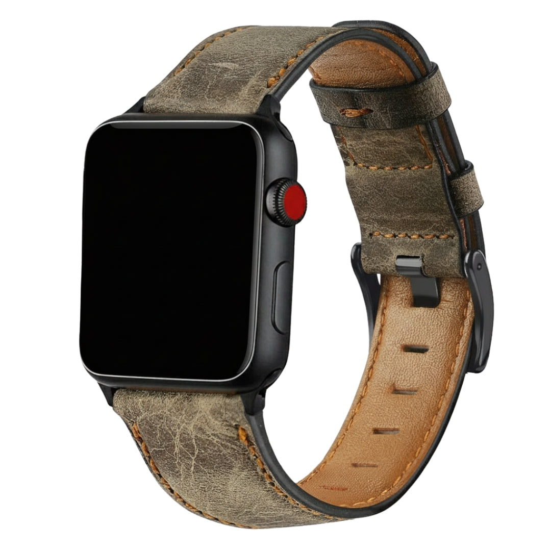<transcy>Apple Watch bracelet &quot;retro cattle leather&quot;</transcy>