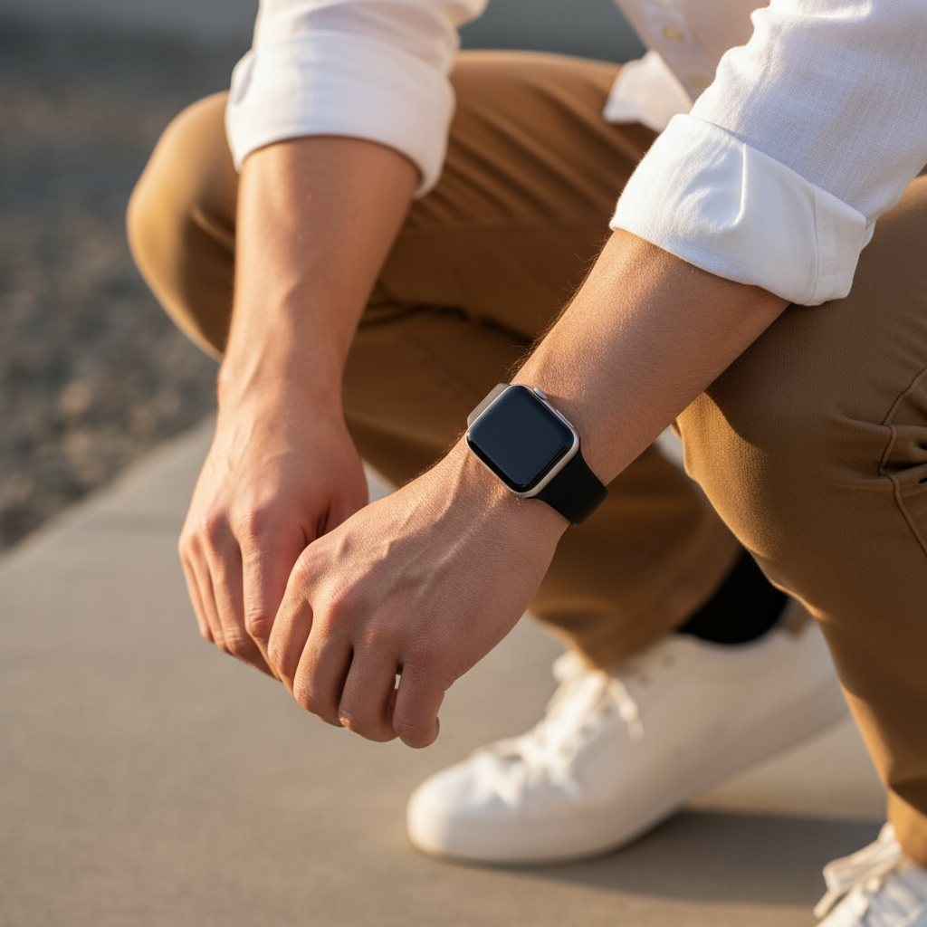 Watchloops Silikon Armband für Apple Watch