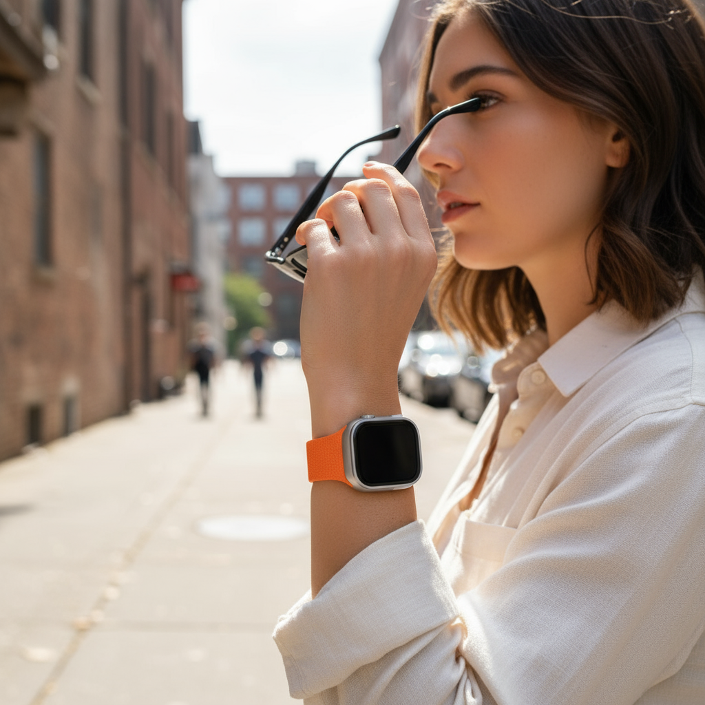 Watchloops Magnetic Silikon Armband für Apple Watch