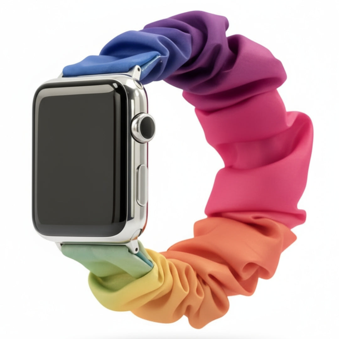 Watchloops Silk Scrunchies Band Armband für Apple Watch