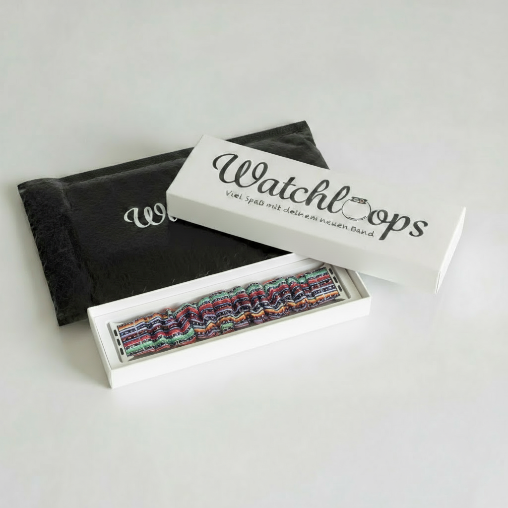 Watchloops Silk Scrunchies Band Armband für Apple Watch