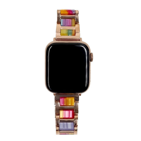 <transcy>Apple Watch bracelet "Gemstone Gold"</transcy>