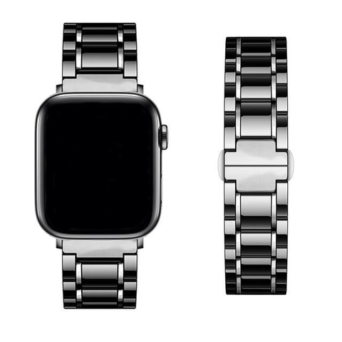 <transcy>Apple Watch bracelet "Ceramic Gold"</transcy>