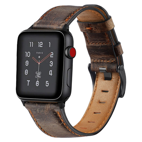 <transcy>Apple Watch bracelet "retro cattle leather"</transcy>