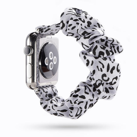 <transcy>Apple Watch bracelet "Silk scrunchies band"</transcy>